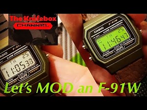 Mod-Night with the Casio F91WM-3ACF
