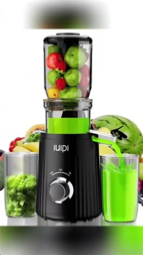 Cold Press Juicer, Slow Masticating Juicer Machines for Whole Vegetable and Fruit, 4.3" Feed Chute