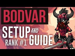 BODVAR SETUP & GUIDE | RANK 1 BRAWLHALLA PLAYER