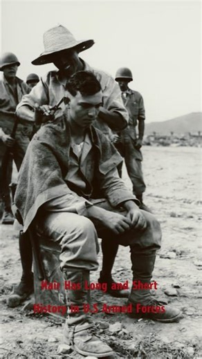 HAIR HAS LONG AND SHORT HISTORY IN U.S ARMED FORCES #history #ww2 #rarephotos #indigenous
