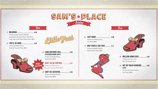 7.2K views · 265 reactions | Listen to “Don’t Go No Further” from the NEW album, ‘Sam’s Place.’ Scott Sharrard said, “This one is a deep Muddy Waters cut. When Little Feat was searching for some long-forgotten album tracks from the golden era of American blues, I played this one for the fellas and they dug it. Sam really digs into that chorus with his patented growl!" https://youtu.be/c73u2iWYW98 | Little Feat | Facebook