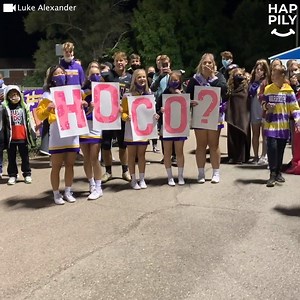 When big brother Luke heard his sister Grace, who has special needs, didn't have a date for her first homecoming dance, he surprised her in the sweetest way 💖 | Happily