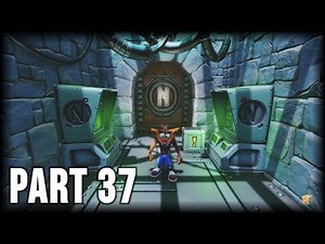 Crash Bandicoot 1 (N. Sane Trilogy) - 100% Walkthrough Part 37 [PS4] – The Lab (Yellow Gem)