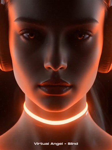 Trusting your inner truth over external noise. Virtual Angel - Blind 🎧 link in bio #trance #electronicmusic #synth #edm #joy