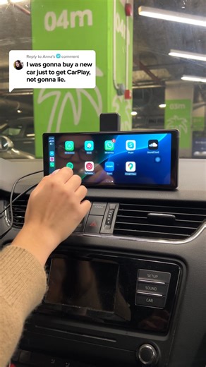 Transform Your Car Into a Smart Car in 2 Minutes🚗 ✔ Compatible with Apple & Android ✔ Google Maps, Spotify, Netflix, YouTube & More ✔ Hands-Free Calling Texting via Siri ✔ 4k Dashcam Rear View Camera Early Black Friday Access 👉 https://trycarsync.com/products/carsync-ultra-smarter-driving | Carsync Auto