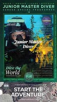 Sunken Dreams' Junior Master Diver