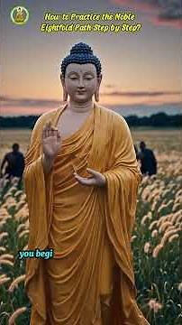 How to Practice the Noble Eightfold Path Step by Step? | Real Life Buddhism