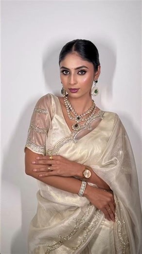 ✨ Elegant Saree Model Shoot | Classy Traditional Look | Sonali Makeovers