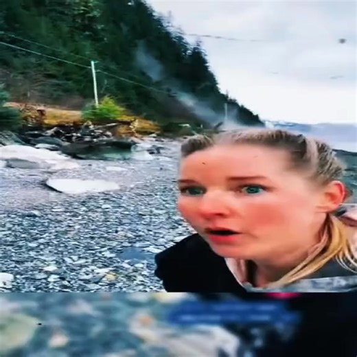 She barely escaped this rockslide... #scary #creepy #terrifying #horror | Creepy zone