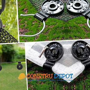 Clip Sujetador, la solución perfecta para mantener tus plantas y espacios protegidos y bien cuidadas. Ideal para Tela, lona, toldos y mallas. ✅ Fijación Segura: Mantiene las mallas firmemente en su lugar, asegurando una protección efectiva contra plagas y condiciones climáticas adversas. ✅ Fácil de Usar: Diseño práctico que permite una instalación rápida y sencilla. #sujetadordemalla #malla #sujetator | Constru Depot