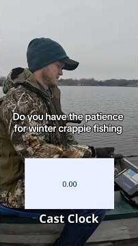 Winter crappie tips in full video #fishing #fishingvideo #fishingtips #crappie #fyp