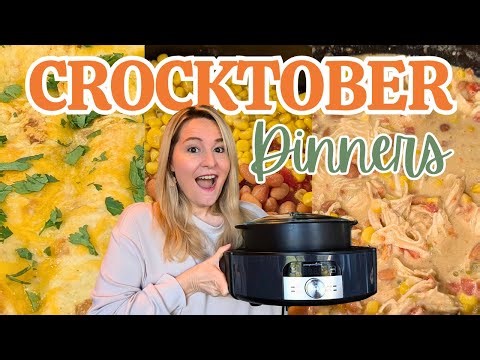 3 Cozy Fall Crockpot Recipes | Slow Cooker Meals for Busy Nights