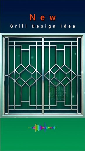 Modern Steel Window Grill Designs #steelwindowgrill #homedecor