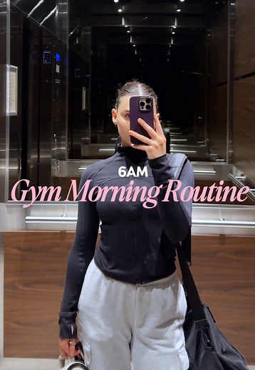 6AM Gym Morning Routine for a Productive Day