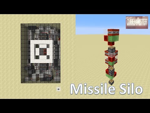 Vertical Missile Silo in Minecraft + Tutorial