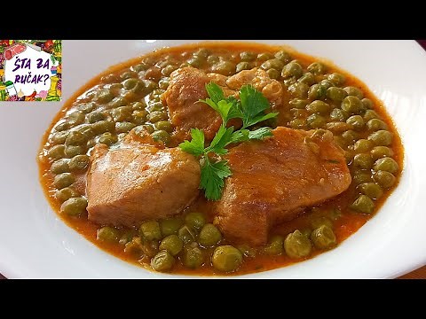 Grašak sa mesom - NAJUKUSNIJI i NAJJEDNOSTAVNIJI način