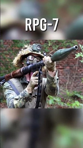 Airsoft RPG fires an Explosive Rocket #airsoft