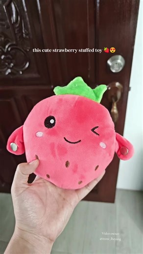 Adorable Strawberry Stuffed Toy Review