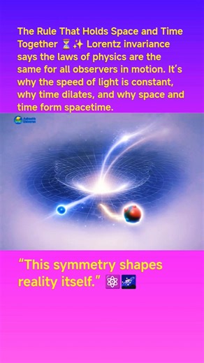 The Rule That Holds Space and Time Together ⏳✨