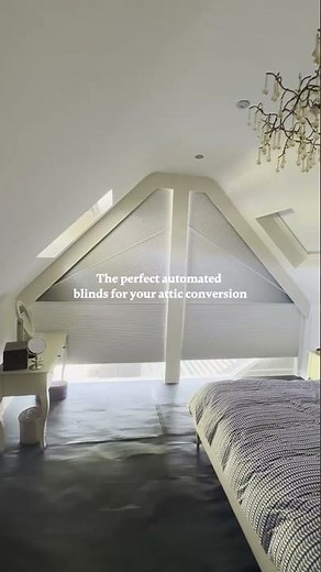 Motorised Gable End & Loft Blinds for Beautiful Light Control | Specialist Blinds