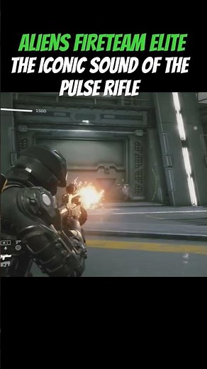 The Iconic Sound Of The Pulse Rifle! #aliensfireteamelite