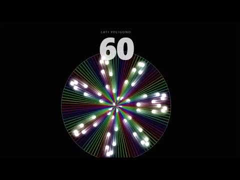 Metronome Rythm machine increasing segments With One Bouncing Ball