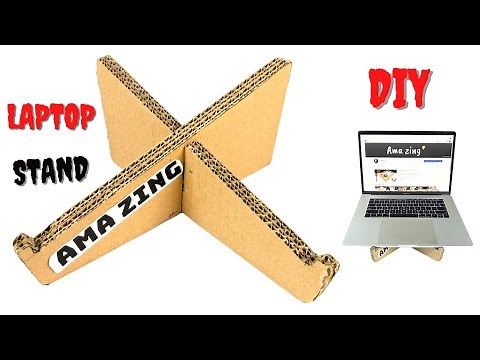How to Make a Cardboard Laptop Stand | Durable & Budget-Friendly DIY