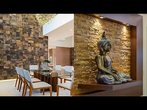 200 Modern stone wall decorating ideas | Living room wall design ideas 2023