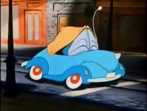 Susie the Little Blue Coupe (1952) with original recreated titles