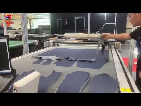 Jindex SSF Servo Motor Knife Cutter for Mid-Quantity Fabric Cutting