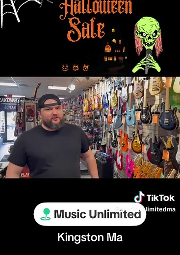 👻🎃 Creep into the Savings at Music Unlimited! 🎃👻This October 10/24-10/31, the deals are so good it’s scary:🕸️ 10% OFF all new guitars & amps*🕷️ 15% OFF all used guitars & amps*👻 All accessories spend $50 get $10 in additional accessories FREE! (* Consignments excluded)Don’t ghost these prices—stop by and conjure up your next new toy before they vanish into the night! 🦇⚡️📍 187 Summer St. Unit 8 Kingston, MA 02360📞 781-585-2242#MusicUnlimited #KingstonMA #Sale #Halloween #Group7