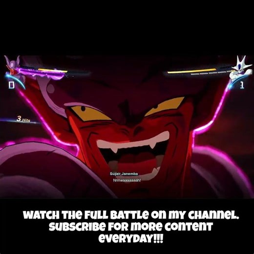 Super Janemba vs Cooler Final Form Dragon Ball Sparking Zero