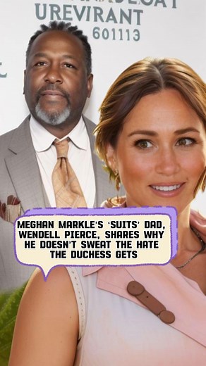 16K views · 67 reactions | Meghan Markle’s ‘Suits’ dad, Wendell Pierce, shares why he doesn’t sweat the hate the duchess gets #MeghanMarkle #WendellPierce #PrinceHarry | Royal Family Stories | Facebook