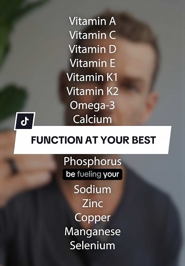 Essential Vitamins and Minerals for Optimal Health