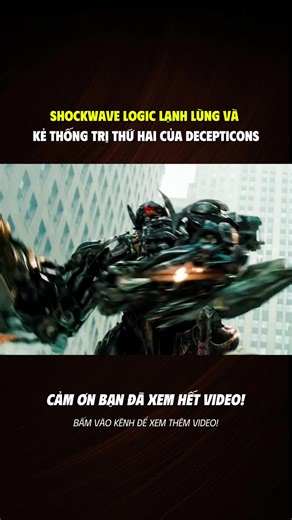 SHOCKWAVE LOGIC LẠNH LÙNG VÀ KẺ THỐNG TRỊ THỨ HAI CỦA DECEPTIONS #transformers #review