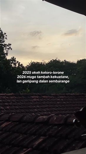 Wes step ganti tahun wak