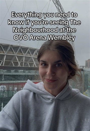 Here’s what you need to know if you’re seeing @The Neighbourhood at @OVO Arena Wembley 🎶🥰 THERE IS ANOTHER EVENT AT THE STADIUM SO IT WILL BE CROWDED #london #theneighbourhood #ovo #wembley #nessabarrett