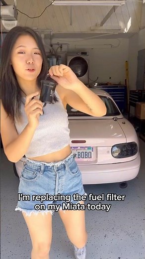 Miata fuel filter replacement! #miata #mazda #carlover