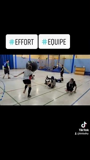 Kin-Ball, sport d'équipe !