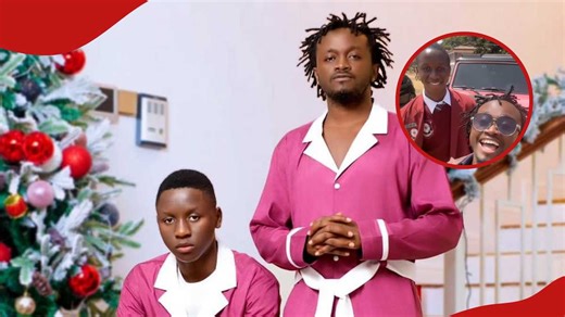 "Proud of you": Bahati visits son, says he's been chosen as form representative