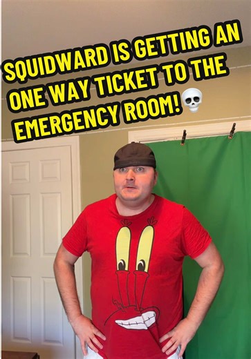 SQUIDWARD SHOULD HAD BEEN TO WORK ON TIME! #mrkrabs #spongebob #drama #viral #squidward