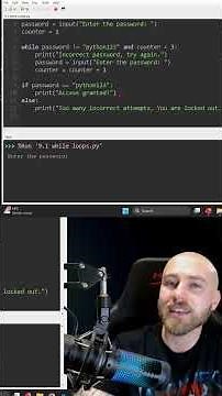 Limit while loops with a counter