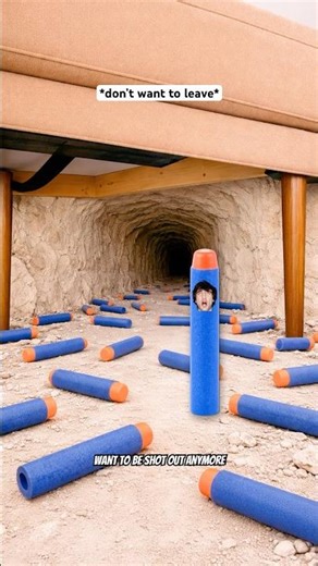 When You Can Never Find The Nerf Darts 🤣 #shorts #relatable