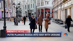 696K views · 5K reactions | WATCH: Protests broke out in more than 50 cities across Russia, according to an NGO. Keir Simmons is in Moscow, where some citizens say the invasion is “a tragedy” and are scared for relatives in Ukraine. Others are supporting President Putin. | NBC Nightly News with Tom Llamas | Facebook