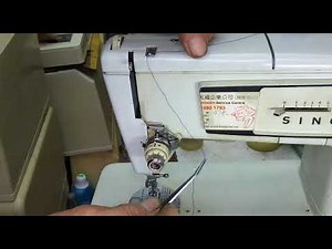 勝家衣車 Singer 478穿線教學衣車叔叔