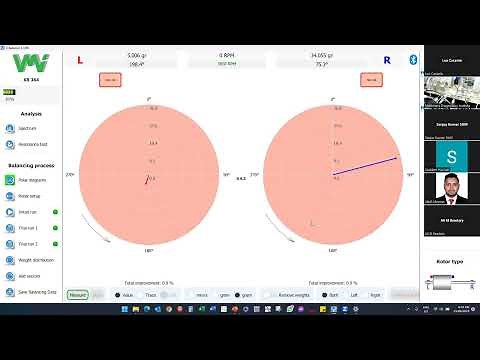 Two Plane Balancing Using X Balancer by MCS