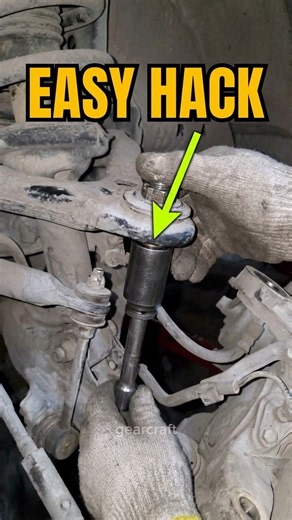 Mechanic Hack: Remove an Upper Ball Joint with Just a Socket! 🔧
