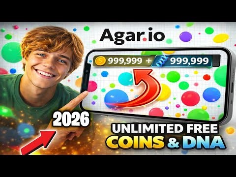 Agario Hack 2026 Unlimited Free Coins & DNA Cheats