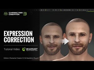Headshot Plug-in Tutorial - Expression Correction - by 3Dtest
