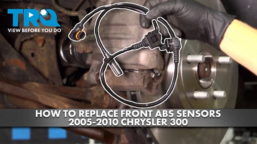 How to Replace Front ABS Wheel Speed Sensors 2005-2010 Chrysler 300